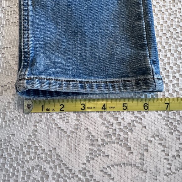Men's Unisex Wrangler Straight Jeans sz 32x30 - Picture 9 of 12